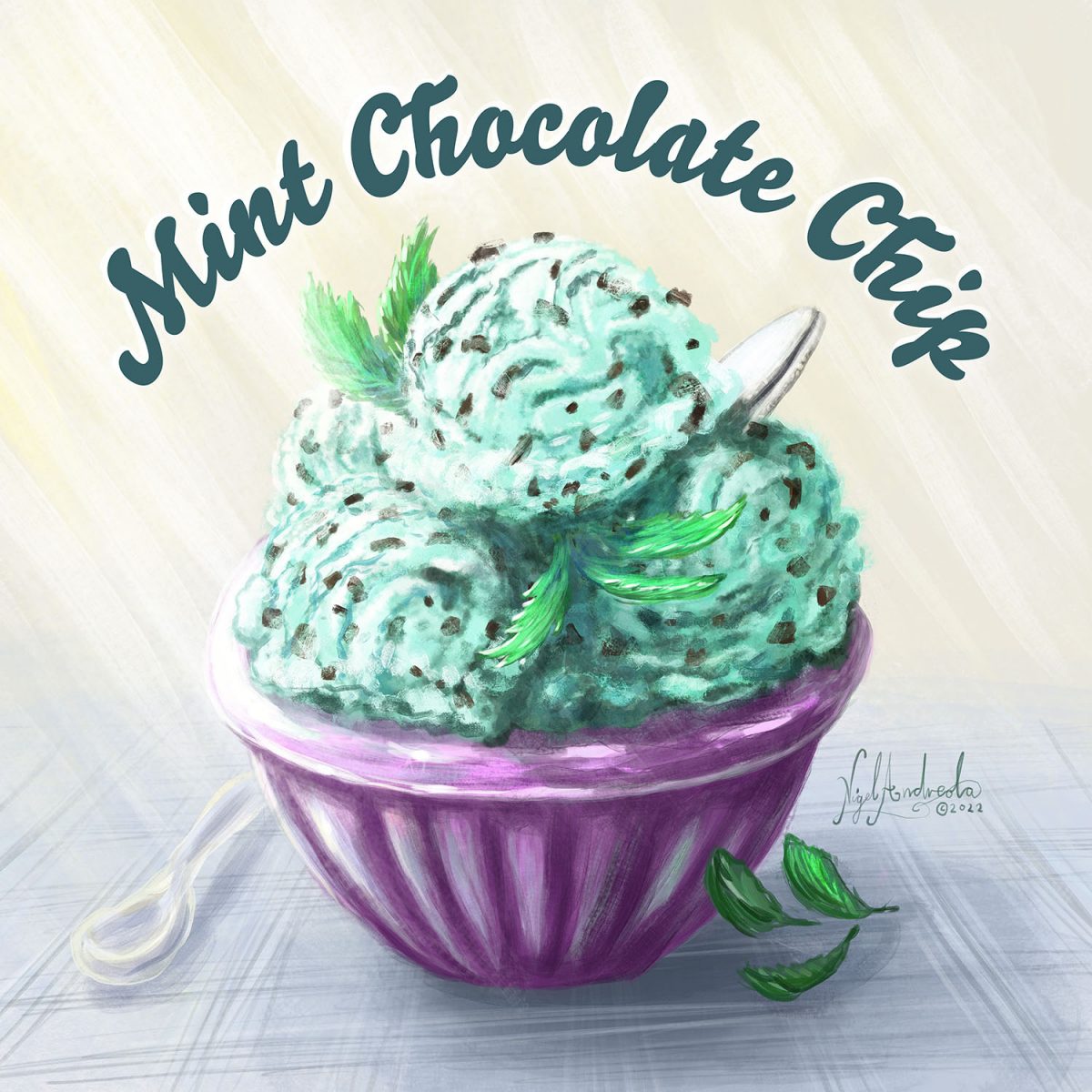 Mint Chocolate Chip by Nigel Andreola