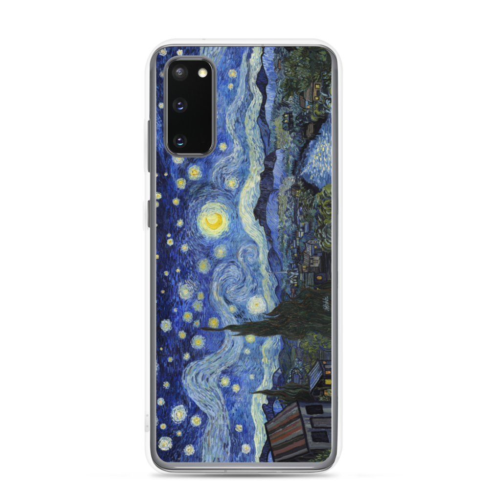 The Starry Night Panorama Samsung Galaxy Cell Phone Case - Starry Night ...