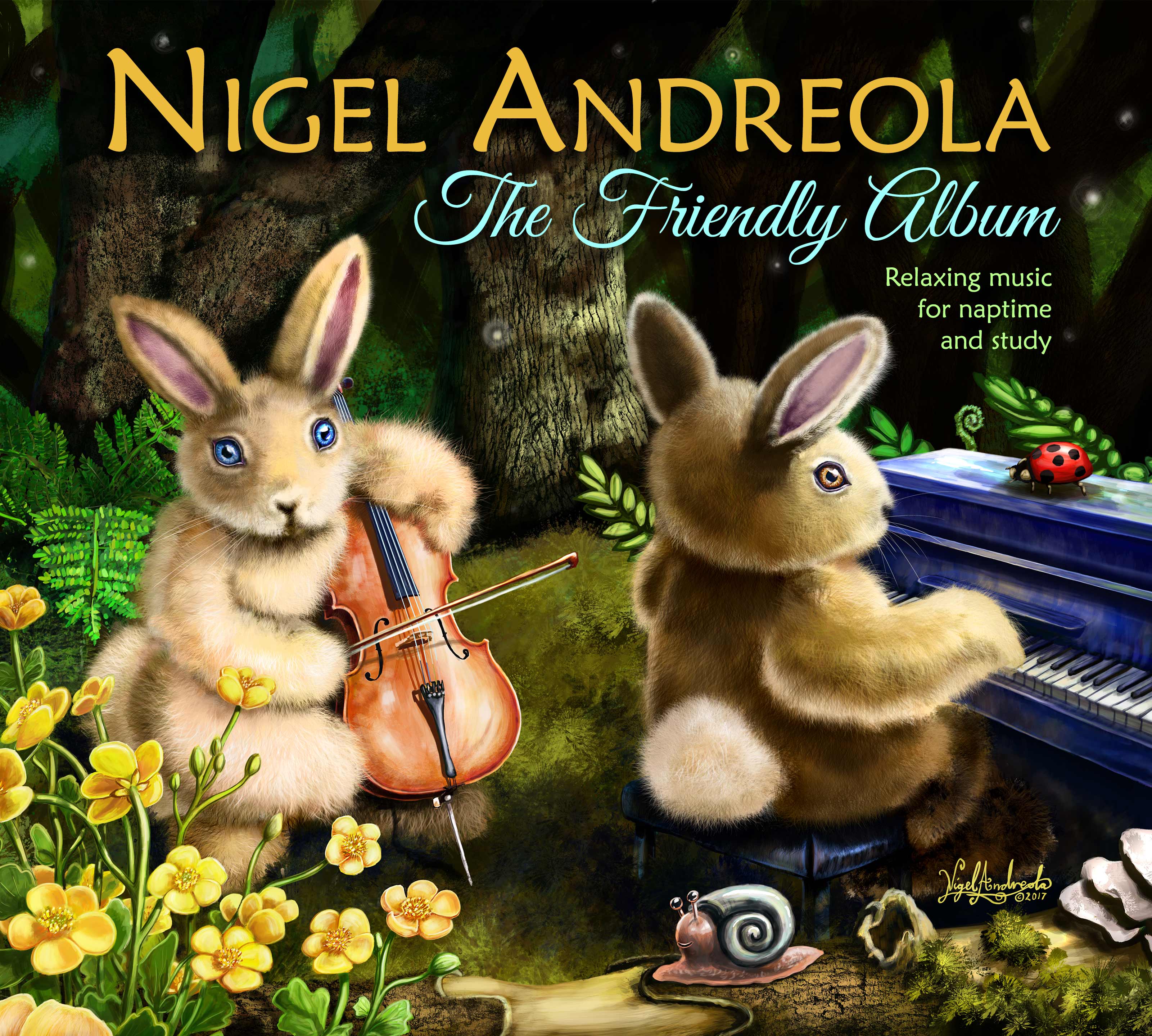 The Friendly Album Relaxing music for naptime and study By Nigel Andreola